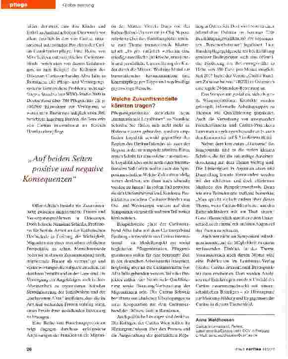Vorschauseite 3: Pflegemigration mit anderen Augen sehen und verstehen
