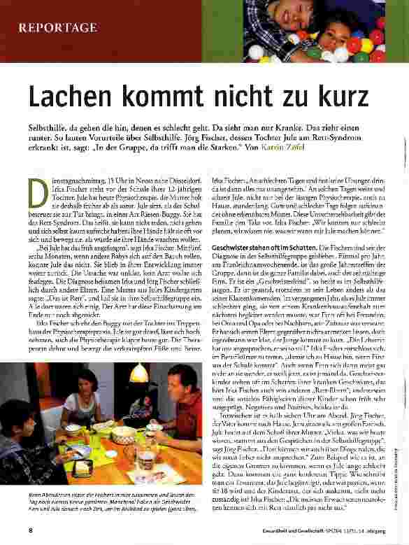 Vorschauseite 1: Lachen kommt nicht zu kurz