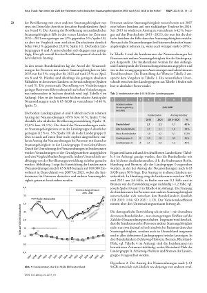 Vorschauseite 4: Zuwanderung und regionale Trends? Was treibt die Zahl der Patienten nicht deutscher Staatsangehörigkeit im MRV nach § 63 StGB in die Höhe?