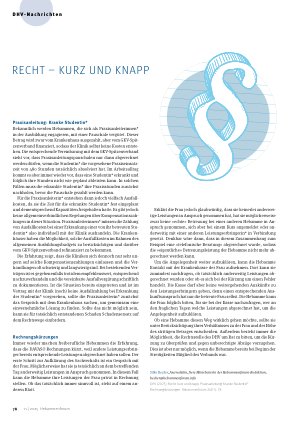 Vorschauseite 1: Recht-Kurz und Knapp