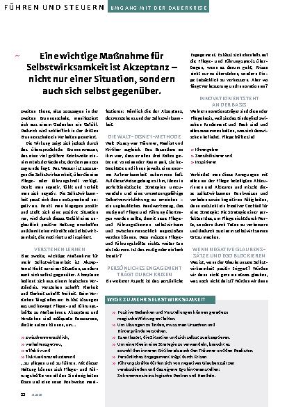Vorschauseite 3: Selbstwirksamkeit als Handwerkszeug