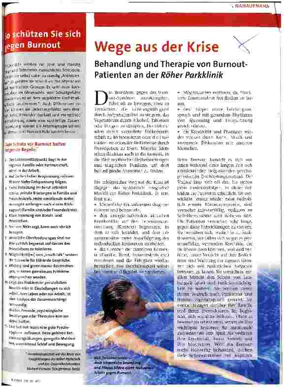 Vorschauseite 1: Wege aus der Krise