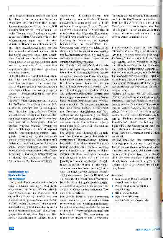 Vorschauseite 2: Zwischen Sorge und Vorsorge