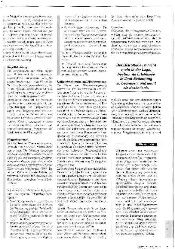Vorschauseite 2: Gratwanderung zwischen Autonomie und Schadensbegrenzung