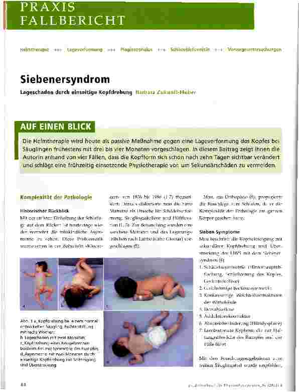 Vorschauseite 1: Siebenersyndrom