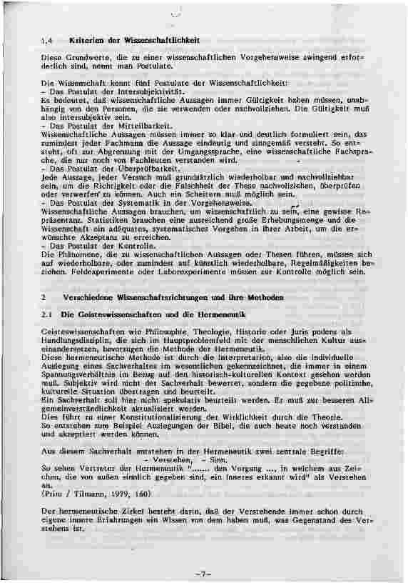 Vorschauseite 3: Wissenschaftliche Methoden und Vorgehensweisen in der Krankenpflegeforschung