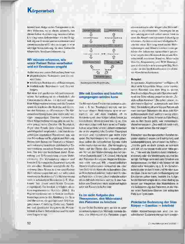 Vorschauseite 5: Grundlagen einer somatopsychischen Interpretation von Techniken der Körperarbeit