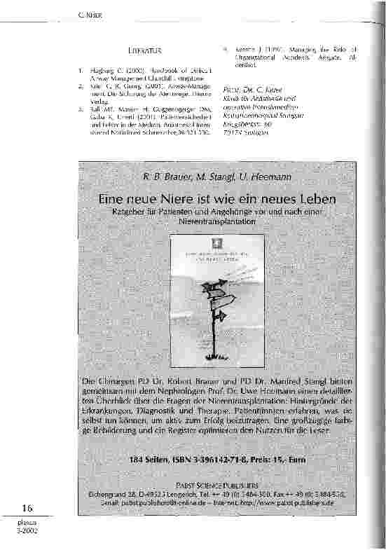 Vorschauseite 4: Zehn Schritte in die Atemwegskatastrophe und wie sie sich vermeiden lassen