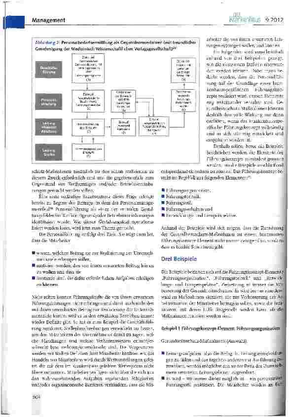 Vorschauseite 6: Die nachhaltige Verbesserung des Gesundheitsschutzes im KrankenhausEine Aufgabe des Managements der sozialen Verantwortung