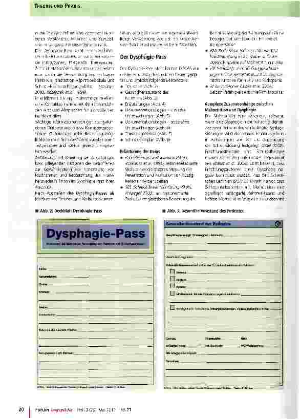 Vorschauseite 3: Der Dysphagie-Pass