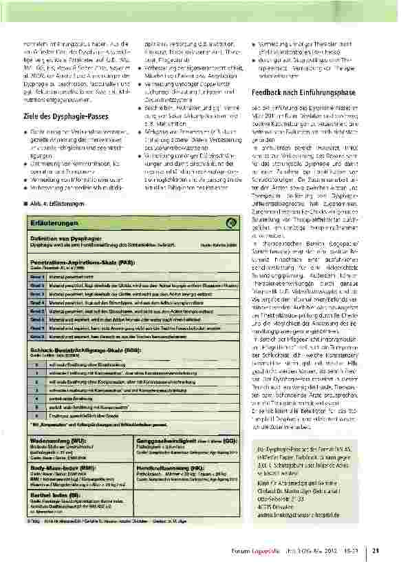 Vorschauseite 4: Der Dysphagie-Pass