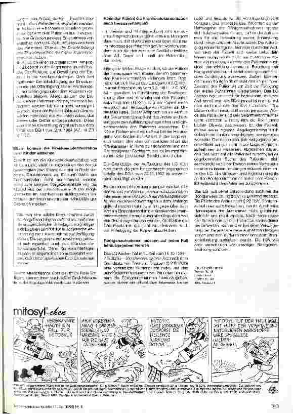 Vorschauseite 2: Einsichtnahme in die Krankendokumentation