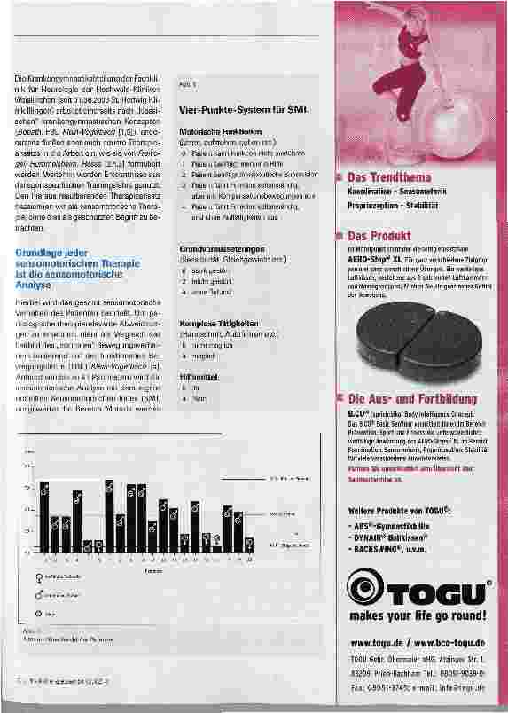 Vorschauseite 2: Evaluation der sensomotorischen Rehabilitation von Patienten mit akuten neurologischen Erkrankungen