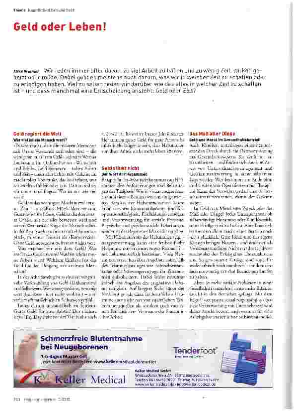 Vorschauseite 1: Geld oder Leben!