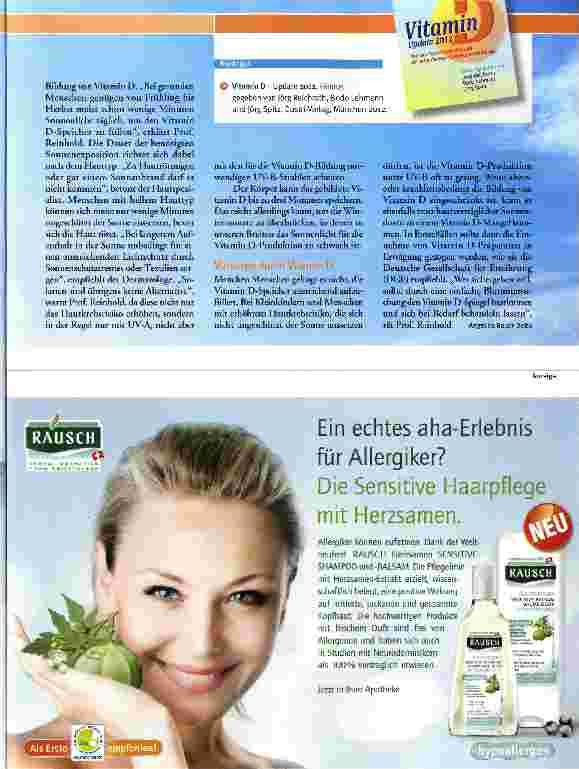 Vorschauseite 4: Das Sonnenvitamin B
