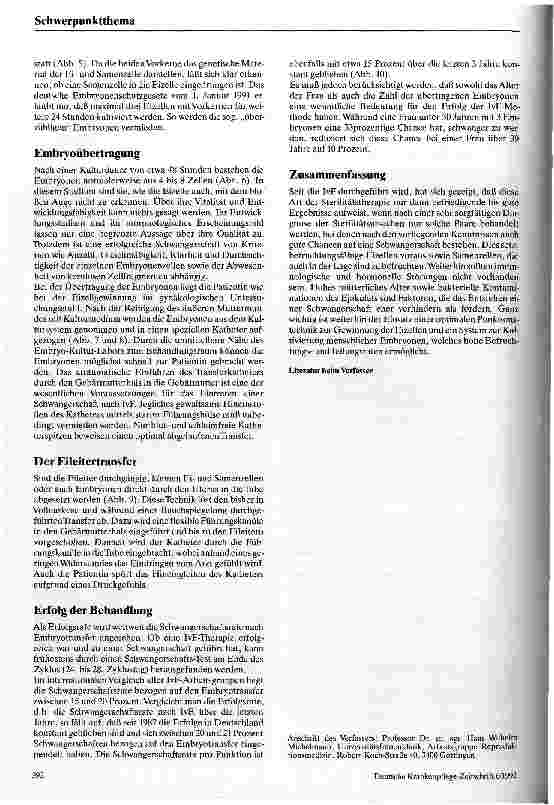 Vorschauseite 3: Labormethoden im Rahmen der Kinderwunsch-Behandlung