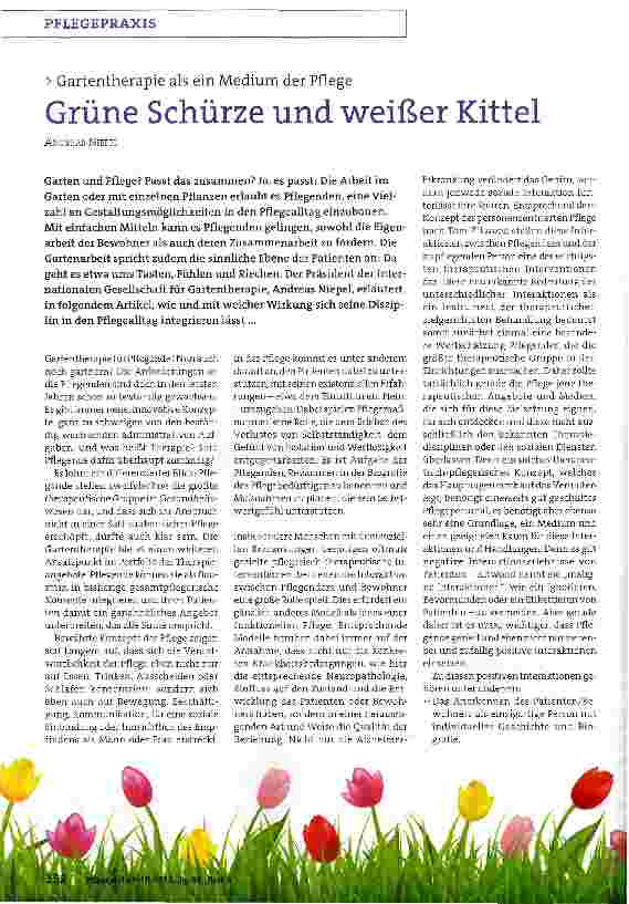Vorschauseite 1: Grüne Schürze und weißer Kittel