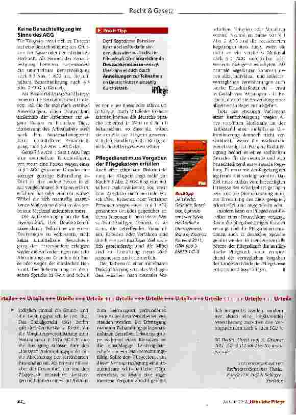 Vorschauseite 2: Deutschkenntnisse einfordern