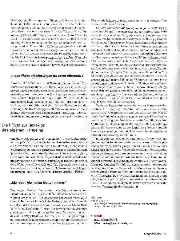Vorschauseite 3: Pflegen als Person