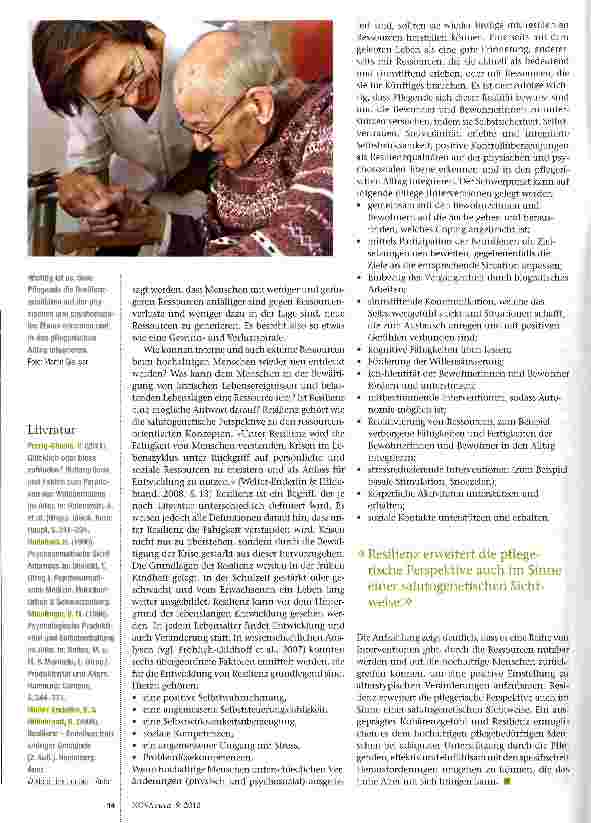 Vorschauseite 3: Psychosoziale Gesundheit im hohen Alter