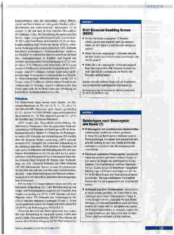 Vorschauseite 3: Pathologisches Glücksspielen