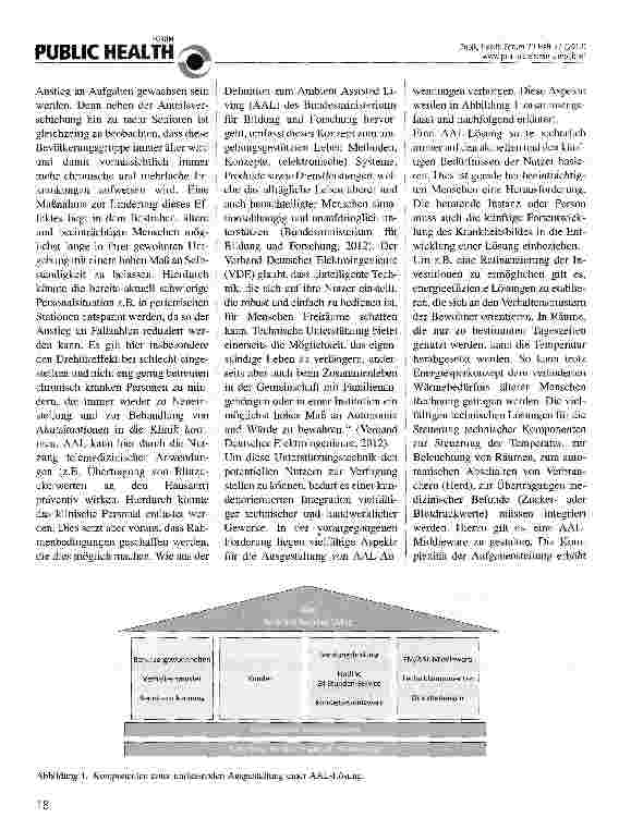 Vorschauseite 2: AAL verändert Berufsfelder - spezifische Anforderungen an eine akademische Ausbildung