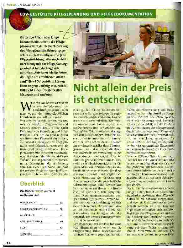 Vorschauseite 1: Nicht allein der Preis ist entscheidend