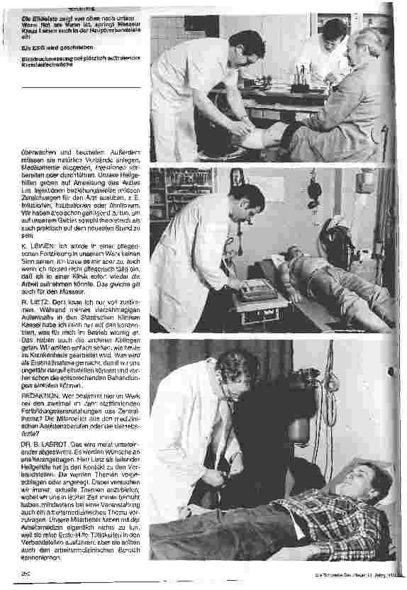 Vorschauseite 4: Arbeitsmedizinische Betreuung - Erste Hilfe - Notfallmedizin