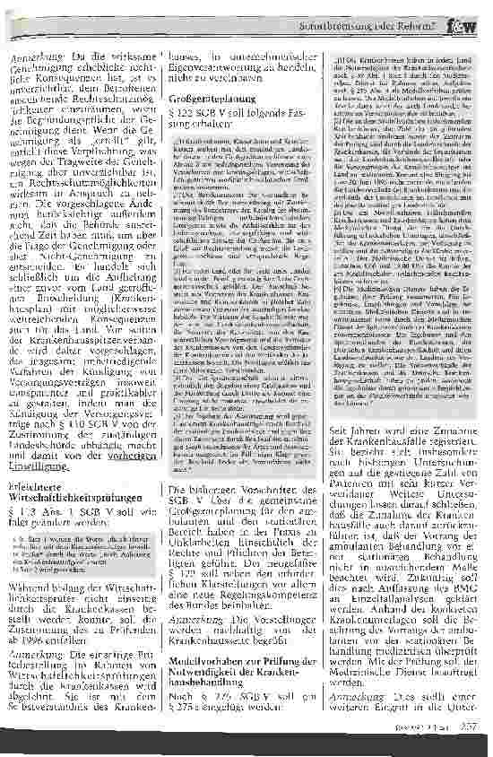 Vorschauseite 3: Sofortbremsung oder Reform? Gesundheitsstrukturgesetz 1993 auf dem Prüfstand