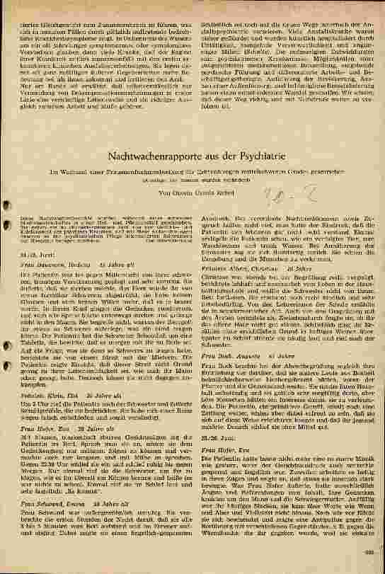 Vorschauseite 5: Weghilfe des Menschen aus der Sicht des Psychiaters