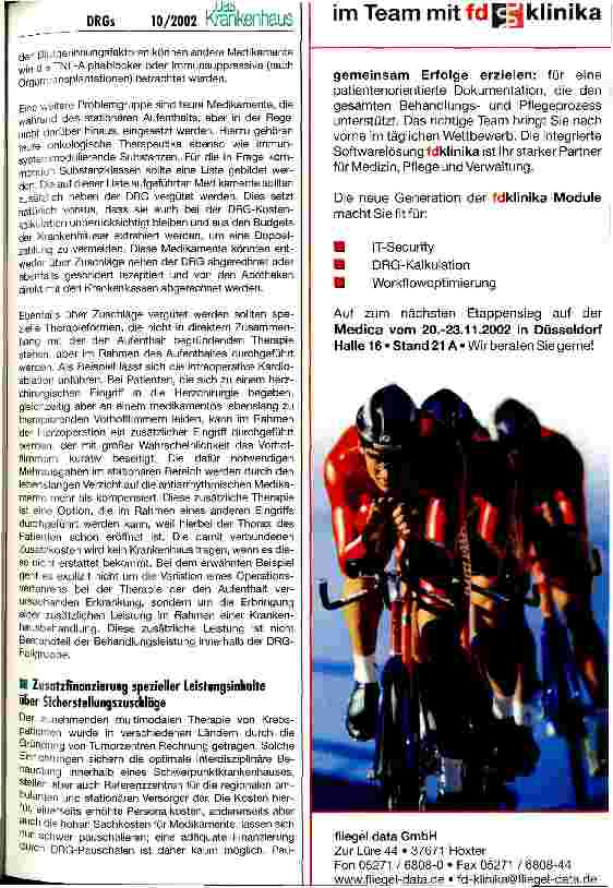 Vorschauseite 6: Gleiche DRG-Leistung = Gleiche Real-Leistung ? (II) Oder stimmt das: Gleiches Geld für gleiche Leistung?