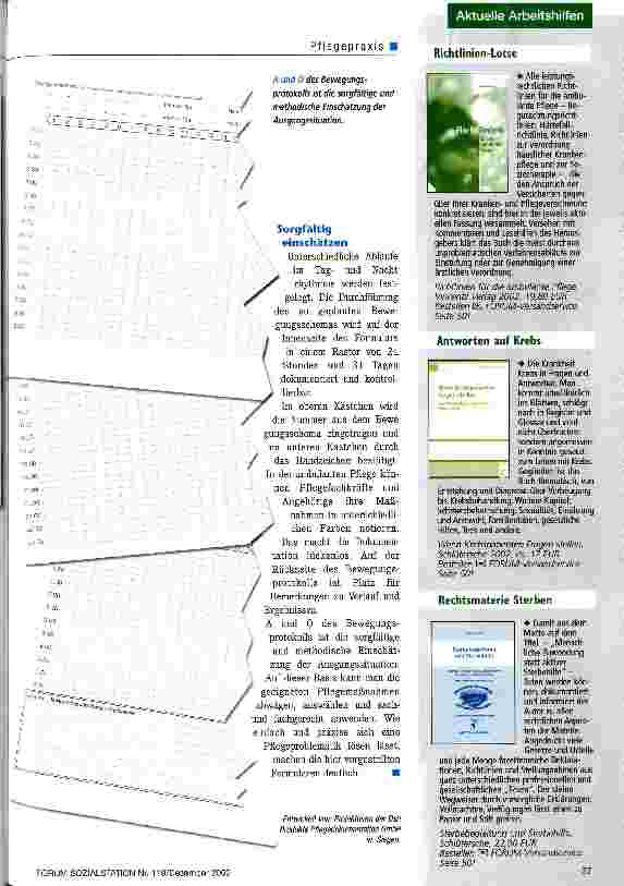 Vorschauseite 4: Dekubitusprophylaxe dokumentieren