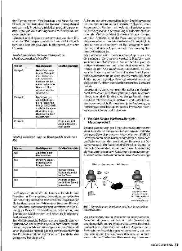 Vorschauseite 2: Mobilgeräte und Apps in der Medizin aus regulatorischer Sicht - Teil 2
