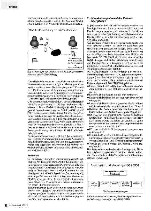 Vorschauseite 3: Mobilgeräte und Apps in der Medizin aus regulatorischer Sicht - Teil 2