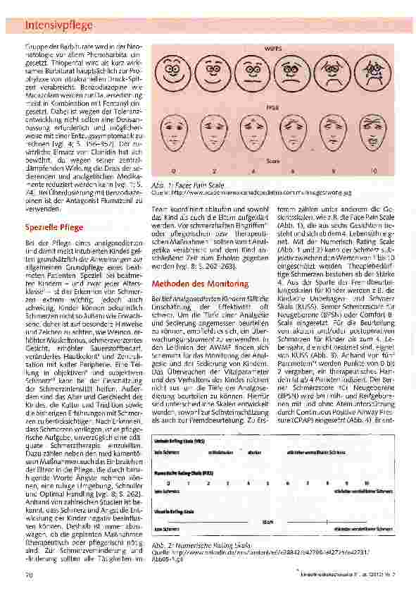 Vorschauseite 2: Analgosedierung auf der Kinderintensivstation und pflegerische Besonderheiten