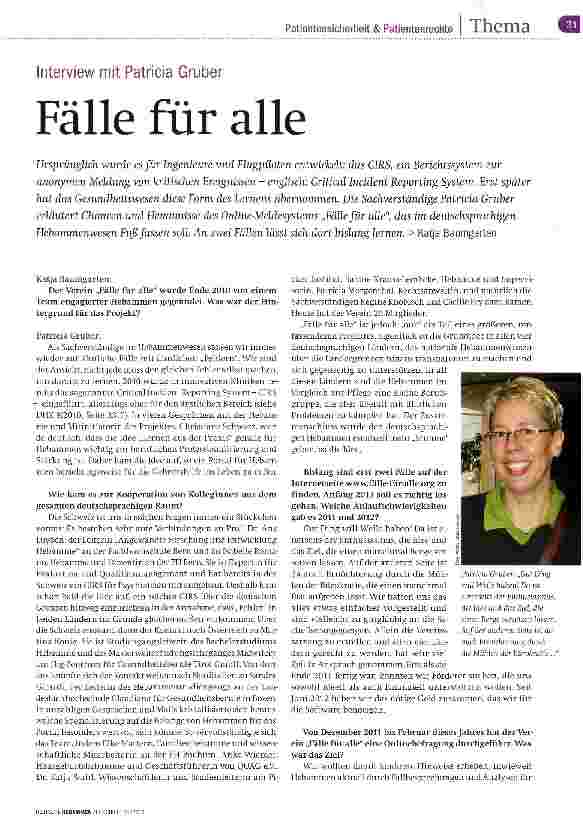 Vorschauseite 1: Fälle für alle