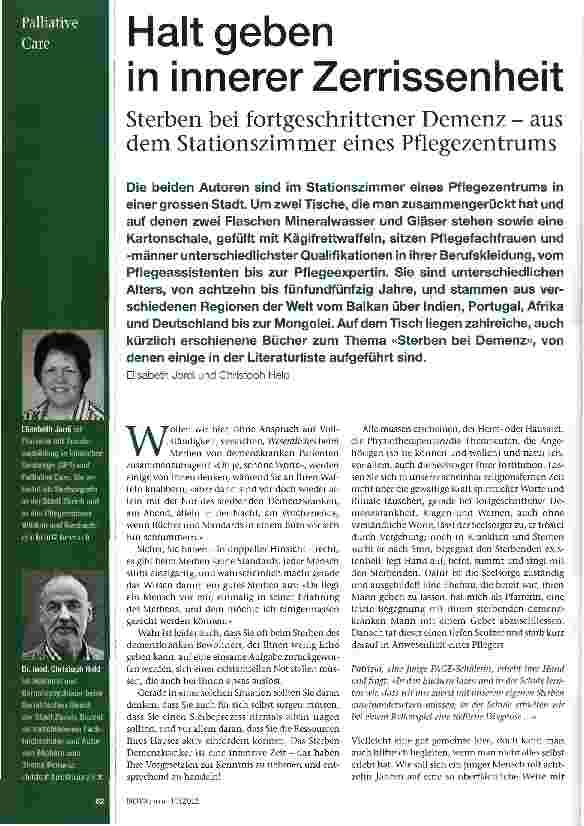 Vorschauseite 1: Halt geben in innerer Zerrissenheit