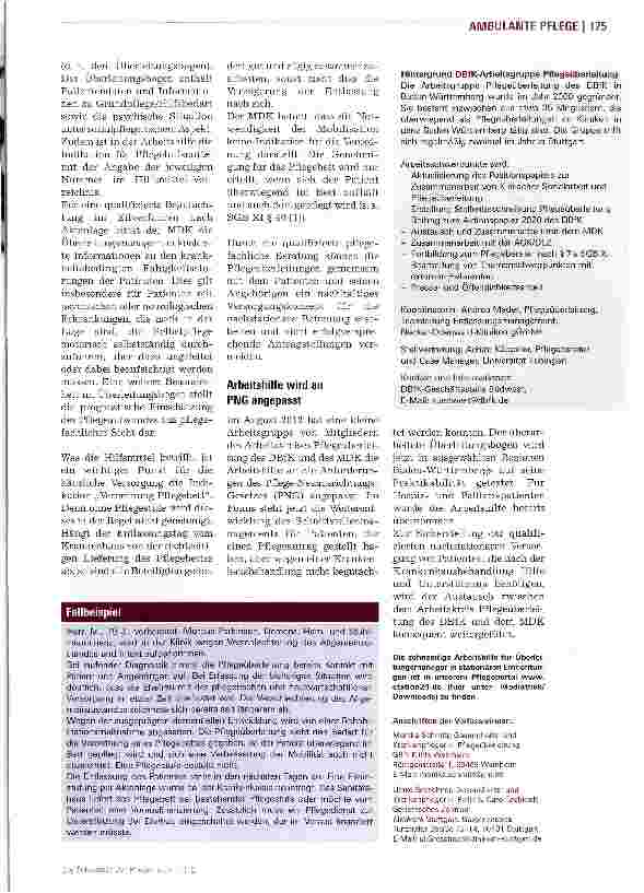 Vorschauseite 2: Arbeitshilfe für das Entlassungsmanagement