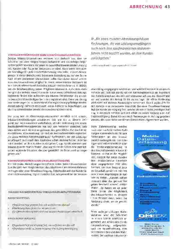 Vorschauseite 2: Forderungsmanagement mit Fingerspitzengefühl