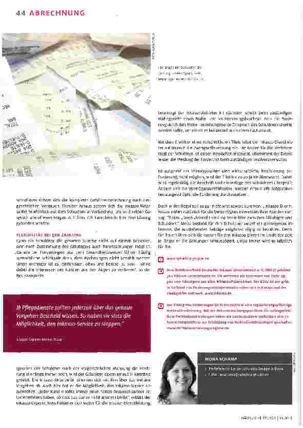 Vorschauseite 3: Forderungsmanagement mit Fingerspitzengefühl