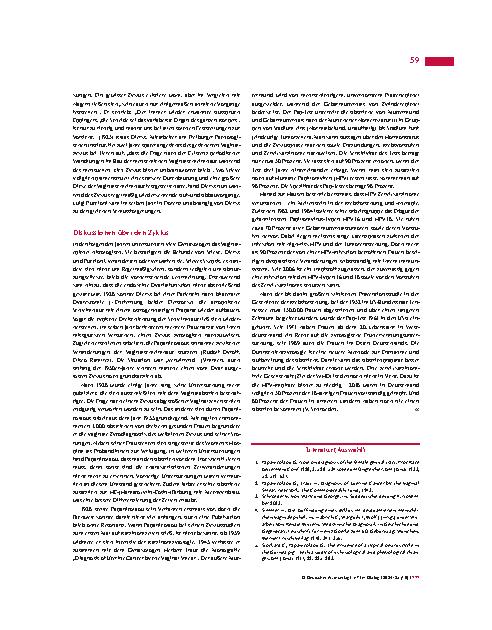 Vorschauseite 2: „Pap-Test“ zur Früherkennung des Zervixkarzinoms. Die Wissenschaftler George und Mary Papanicolaou.