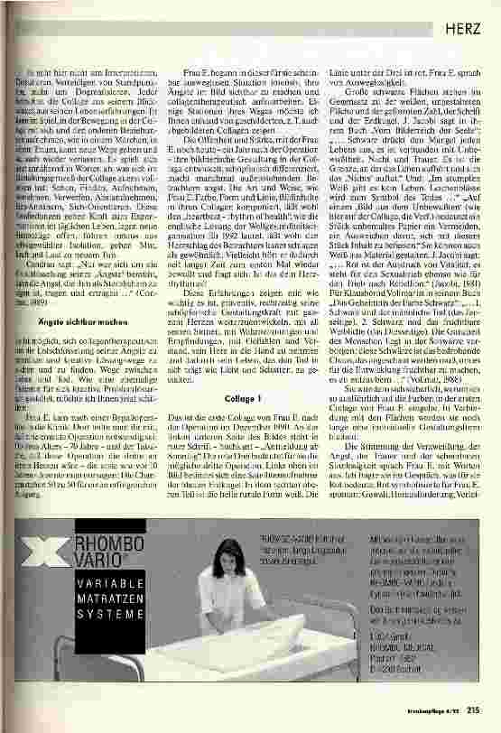 Vorschauseite 3: Leben mit Herz Collagen-Therapie
