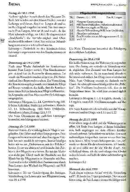 Vorschauseite 3: Tagebuch einer Pflege