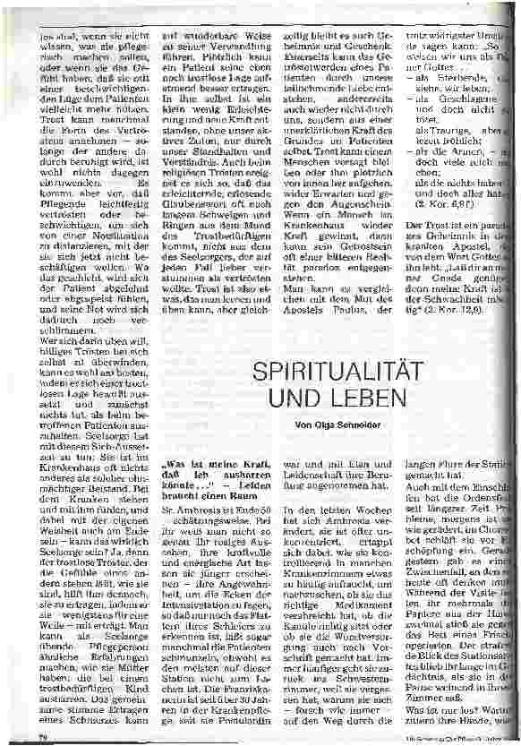 Vorschauseite 4: Trösten als Urform der Seelsorge