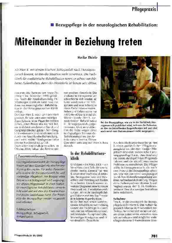 Vorschauseite 1: Miteinander in Beziehung treten