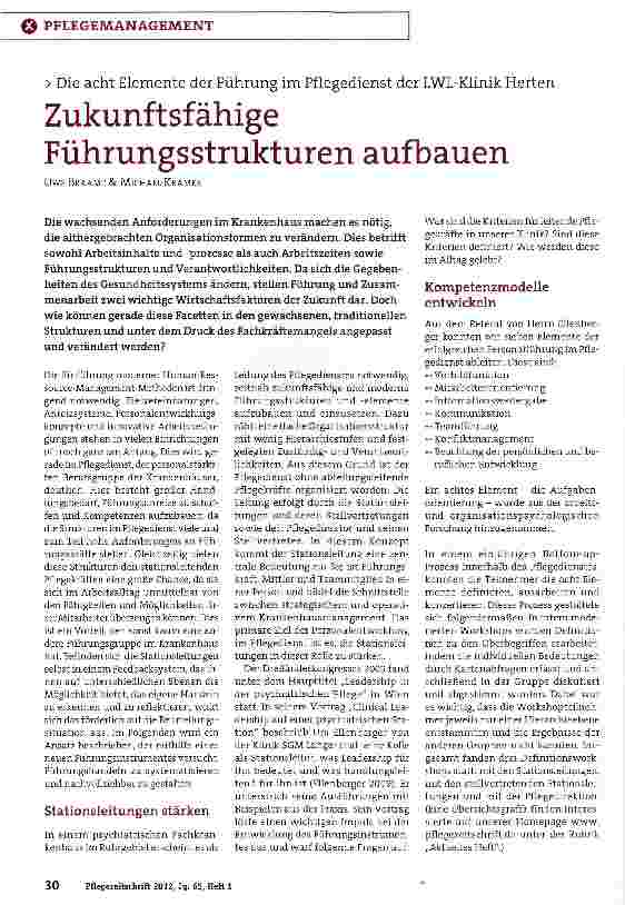 Vorschauseite 1: Zukunftsfähige Führungsstrukturen aufbauen