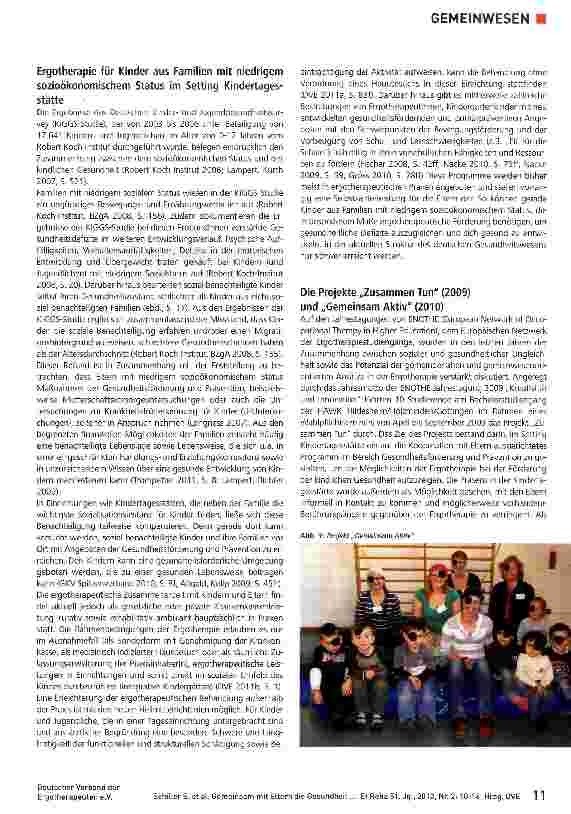 Vorschauseite 2: Gemeinsam mit Eltern die Gesundheit von Kindern fördern