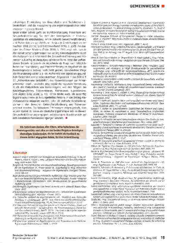 Vorschauseite 6: Gemeinsam mit Eltern die Gesundheit von Kindern fördern