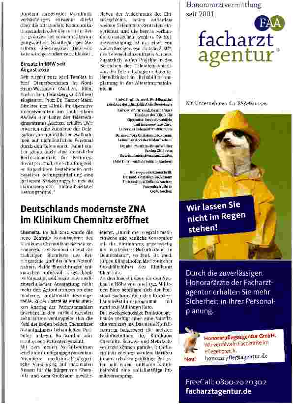 Vorschauseite 4: Die Zukunft der mobilen medizinischen Versorgung