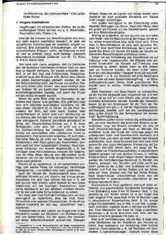 Vorschauseite 2: Ursachen komatöser Zustände bei Erwachsenen